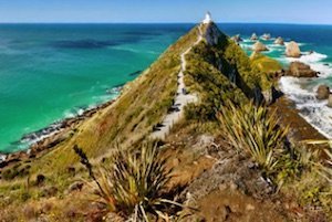 Farro de Nuget 5 sitios a donde ir en Nueva Zelanda con niños en la Isla Sur
